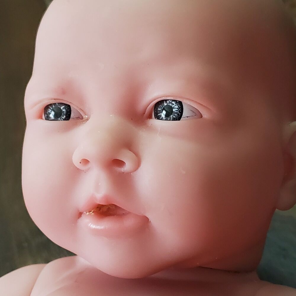 Berenguer Baby Doll 14” Lifelike Newborn 22-07 jointed Girl Realistic Blue Eyes